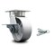 Service Caster 5 Inch Kingpinless Semi Steel Wheel Swivel Caster with Brake and Swivel Lock SCC SCC-KP30S520-SSR-SLB-BSL - alternate 1